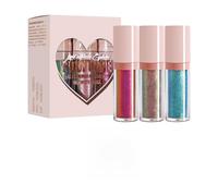 Veasbuu Sombra de ojos que cambia de color, Sombra de ojos camaleón,3X Sombras de multicromáticas - Use sombras de altamente pigmentadas durante todo el día para el carnaval