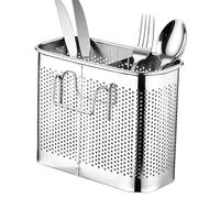 Veasbuu Soporte para utensilios de metal - Soporte de metal portátil con gancho | Escurreplatos para utensilios de cocina | Para cubiertos, fregaderos, cocina, hogar, hogar, interior, restaurante y