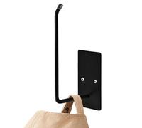 Veasbuu Strong Adhesive Hook Rack, Stainless Steel Hat Organizer, 25CM Wall Hook with Heavy Duty Hold, Rustproof Metal Storage Hanger, Cap Holder with Style, Closet Accessory for Entryway Use