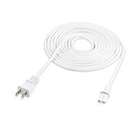 Vebner 12-Foot Power Cord Compatible with Sonos Five, Sonos Play 5, Sonos Beam, Sonos Arc, Sonos Amp, Sonos Playbase, Sonos Sub Gen 3 and Sonos Sub Mini - White
