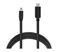 Vebner 20ft USB Type-C 3.1 to Mini-B 5-pin Negro adaptador de cable