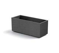 VECA SPA Macetero Matheria de 100 cm de diseño moderno (antracita)
