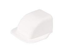 Vecamco clima plus - Curva pasamuros para canal 90x65 blanco