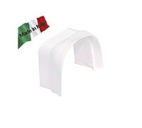 Vecamco clima plus - Tapa junta canal 65x50 con guarnición blanco