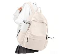 VECAVE mochila escolar para adolescentes, A1-beige., L, Mochila escolar