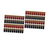 VECES 400 fundas retráctiles para botellas de vino, corchos de vino, cápsulas de botella de alambre termorretráctil, tapas retráctiles, cápsulas retráctiles para botellas de vino, parte superior roja,