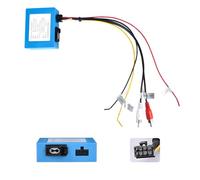 VECHTEL Decodificador de Fibra Optica para Mercedes Benz ML/GL/R/CLS/SLK Clase BMW Serie Audi 2G/3G HOST Porsche 911 Boxster Cayenne VW Touareg