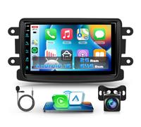VECHTEL Radio Coche 2+64G Android 15 para Dacia Logan Dokker Sandero Lodgy 2012-2017/Dacia Duster 2011-2017/Renault Captur Symbol 2013-2017, 7'' IPS Pantalla con Carplay Android Auto GPS Wi-Fi FM RDS