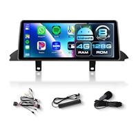 VECHTEL Radio Coche 8 Core 4G+128G Android 15 para BMW 3 4 Series F30 F31 F34 F32 F33 F36 320i 328i 335i 435i 428i 420i 2013-2017, 10.25'' HD Pantalla con Carplay Android Auto GPS Wi-Fi DSP Bluetooth