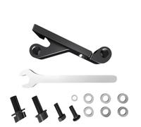 Veciado is-Halterung auf Flat Mount Fahrradbremsadapter 160 180 mm Rotorbremssatteladapter für Rahmengabel Fahrradzubehör