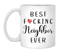 Vecino Gracioso Tazas De Desayuno Con Asa Mug Duradero Tazas De Cerámica Para Oficina Escuela Cacao Hogar 330Ml