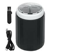 Vecksoy Mini afeitadora eléctrica | Mini afeitadora lavable tamaño de bolsillo para hombre - Afeitadora portátil recargable, afeitadora para hombres con barba corta, afeitado, recorte y cuidado.
