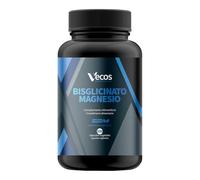 Vecos 200 Cápsulas Bisglicinato de Magnesio | 360 mg de Magnesio Elemental | Alta Absorción que Favorece la función muscular, ayuda a reducir el cansancio y contribuye al sistema nervioso y descanso.