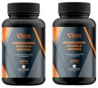 Vecos Nucoceutical Ashwagandha Rhodiola Grifonia 2x100 VegCaps