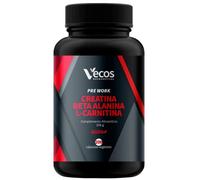 Vecos Nucoceutical Creatina + Beta Alanina + L-Carnitina 200 VegCaps