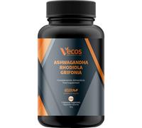 Vecos Nucoceuticals Extracto de Ashwagandha y Rhodiola 100 caps