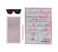 Vectogramas Fijos Rojos y Verdes para el Entrenamiento Ocular con Insuficiencia de Convergencia con Gafas, Mejoran la Estereopsis, Ampliamente Utilizados para el Entrenamiento de