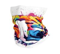 Vector Art Of English Bulldog - Pañuelo impreso para la cabeza, toalla para hombres y mujeres, máscara deportiva multifuncional