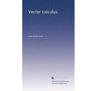 Vector calculus