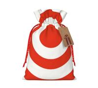 Vector Diseño Target Reutilizable Navidad Y Festival Bolsas De Regalo,Bolsas De Embalaje De Regalo Bolsas De Tela Elegante Hecho A Mano