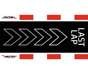 VECTOR Paddock Mat Pro - FIM - 200 x 100 cm - ÚLTIMA VUELTA