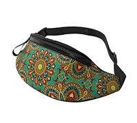 Vector patrón de Colores Crossbody Bag Runner Small Hip Pouch Bum Bag Running Riñonera Bumbag Beltbag Sport Slim Moda para Trotar Senderismo Mujer