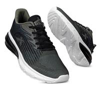 Vector X Defence Running/Jogging Shoe for Mens and Boys (Black/White, Size EU 41, UK 7, US 8) Material: EVA | Lace-Up | Inner Insole | Non Slip | Gym Shoe | Walking Shoe