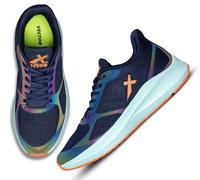 Vector X Reflector Running/Jogging Shoe for Mens and Boys (Navy, Size: EU 40, UK 6, US 7) Material: Ethylene Vinyl Acetate | Lace-Up | Inner Insole | Non Slip | Gym Shoe | Walking Shoe