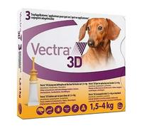 Vectra Perros 3d 1.5-4 Kg 3 Pip Ceva