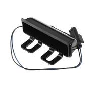 Vectzeta Botón de manija puerta trasera, para Smart, Two 451 2008 2009 2010 2011 2012 2013 2014 2015 A4517470187 Interruptor de control de la tapa del maletero