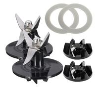 Vectzeta Paquete de 2 cuchillas for licuadora SPB456-2B con acoplamiento | SPB7-20TX compatible con para Cuisinart, piezas BFP-703 FPB-5PC SPB-3 SPB-7 Embrague for licuadora