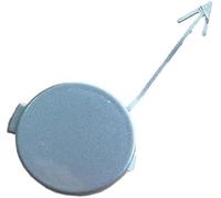 Vectzeta Tapón para Orificio de Remolque Cubierta de Gancho Remolque para Coche, embellecedor Tapa Ojo Parachoques Delantero, para VW para Golf 6 Mk6 Vi 2009-2012 5K0807241(Silver)