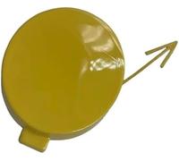 Vectzeta Tapón para Orificio de Remolque Cubierta de Gancho Remolque para Coche, embellecedor Tapa Ojo Parachoques Delantero 6R0807241D, para VW para Polo 5 6R 1St Hatchback