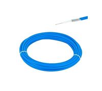 Vecys 16.4ft/5m RG405 Cable Coaxial RF Semiflexible RG405 .086" Cable con Cubierta Azul