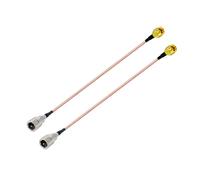 Vecys 2 Piezas Cable Coaxial RF Macho SMA a Macho FME RG316 15CM/6IN para Antenas 2G 3G 4G LTE Routers Banda Ancha Móvil UMTS y WLAN Inalámbrica.