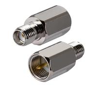Vecys 4G Antena Adaptador SMA Hembra a FME Macho Adaptador para 2G 3G 4G LTE Antenas Routers Banda Ancha Móvil WLAN Wireless(2 pcs)