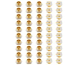 Vecys 50PCS U.F.L1 SMD SMT Soldadura para PCB Montaje en Socket Jack Hembra RF Coaxial Conector Bloque de Antena