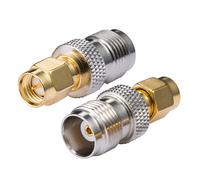 Vecys Adaptador SMA TNC Adaptador Antena 4G Toma TNC a Conector SMA Adaptador Convertidor para 2G 3G 4G LTE Enrutador CB Radio WiFi Antenas Celulares WiMax Instrumentación