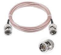 Vecys BNC Macho a BNC Macho de Cable 75 Ohm HD-SDI RG179 RF Coaxial con Conector Pigtail 10ft/3m para VCR Cámara Radio CB Marina Monitor CCTV.