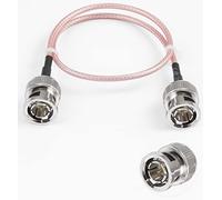 Vecys BNC Macho a BNC Macho de Cable 75 Ohm HD-SDI RG179 RF Coaxial con Conector Pigtail 12"/30cm para VCR Cámara Radio CB Marina Monitor CCTV.