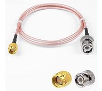 Vecys Cable Coaxial RF Macho SMA a Macho BNC de 50 ohm Cable Puente SMA a BNC RG 316 23.6"/60CM para Antenas Radioaficionados Dispositivos LAN Inalámbricos y Radios Wi-Fi