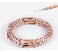Vecys Cable RG316 Cable Coaxial RF de Baja Pérdida 50 Ohm 32.8FT/10M Marrón