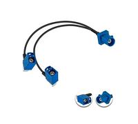 Vecys Fakra C Cable Divisor Fakra C Macho a Doble Hembra RF Cable Coaxial Tipo Y Divisor RG174 30CM/12In para Antenas 2G 3G 4G LTE Routers y Dispositivos WLAN de Banda Ancha Móvil