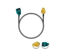 Vecys Fakra Z Cable Fakra Z Hembra a SMA Hembra RF Coaxial Cable 12in/30cm SMA RG174 para Car Stereo GPS Navigation