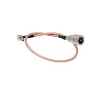 Vecys FME Macho a TS9 Macho Ángulo Recto 90 Grados RF Cable Coaxial RG316 30cm / 12in para 2G 3G 4G LTE Antenas Enrutadores UMTS Banda Ancha Móvil Hsdpa WLAN Inalámbrico