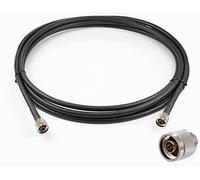 Vecys N a N Jumper N Macho a N Macho Cable Coaxial de Baja Pérdida VLMR400 16.4FT/5M para 3G 4G 5G LTE Antena Ham Radio GPS WiFi