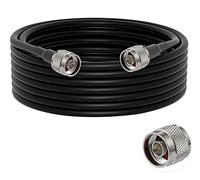 Vecys N Macho a N Macho Baja Pérdida Cable Coaxial RG58 32.8FT/10M para 3G 4G 5G LTE Antena Radioaficionado GPS WiFi
