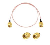 Vecys SMA Cable de Extensión de Antena SMA Macho a Macho Cable Pigtail RG316 23.6"/60CM para Red Inalámbrica WiFi 2G 3G 4G Antena Enrutador GSM Bluetooth WLAN LAN