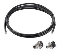 Vecys SMA Cable SMA macho a SMA hembra mamparo LMR400 16.4 pies/5 m RF cable coaxial para router Antena señal amplificador adaptador inalámbrico