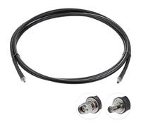 Vecys SMA Macho a SMA Hembra Bulkhead VLR400 9.9ft /3M RF Coaxial Cable para Enrutador Antena Señal Enhancer Adaptador Inalámbrico